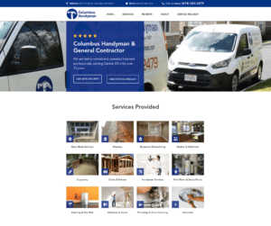 Family-owned Handyman Website
