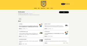 Minimalist Handyman Web Design