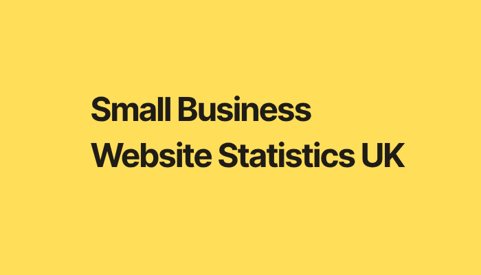 Small Business Website Statistics UK